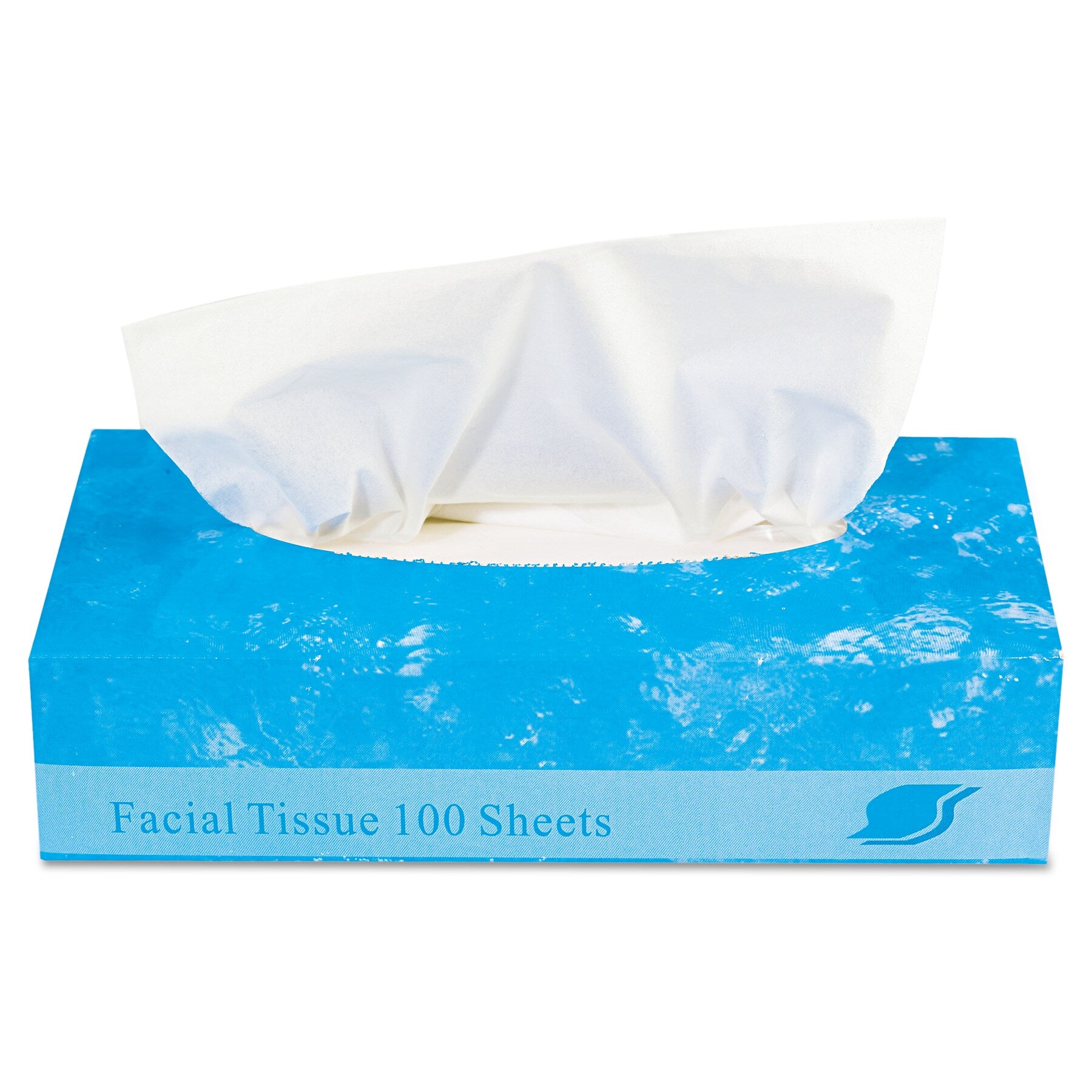 Gen Facial Tissue, 2-ply, 100 Tissues/Box, 30 Boxes/Pack (GERFACIAL30100)