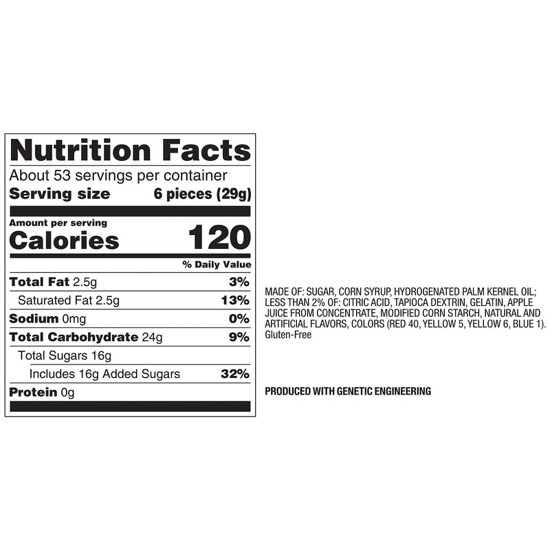 Starburst Original Fruit Chews Candy, 54 oz. (209-00102)