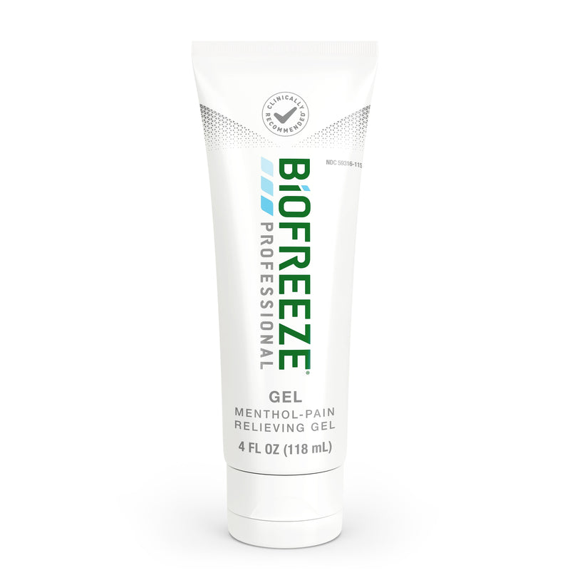 Biofreeze Professional Green 4 oz. Topical Analgesic Pain Reliever Gel (13407)