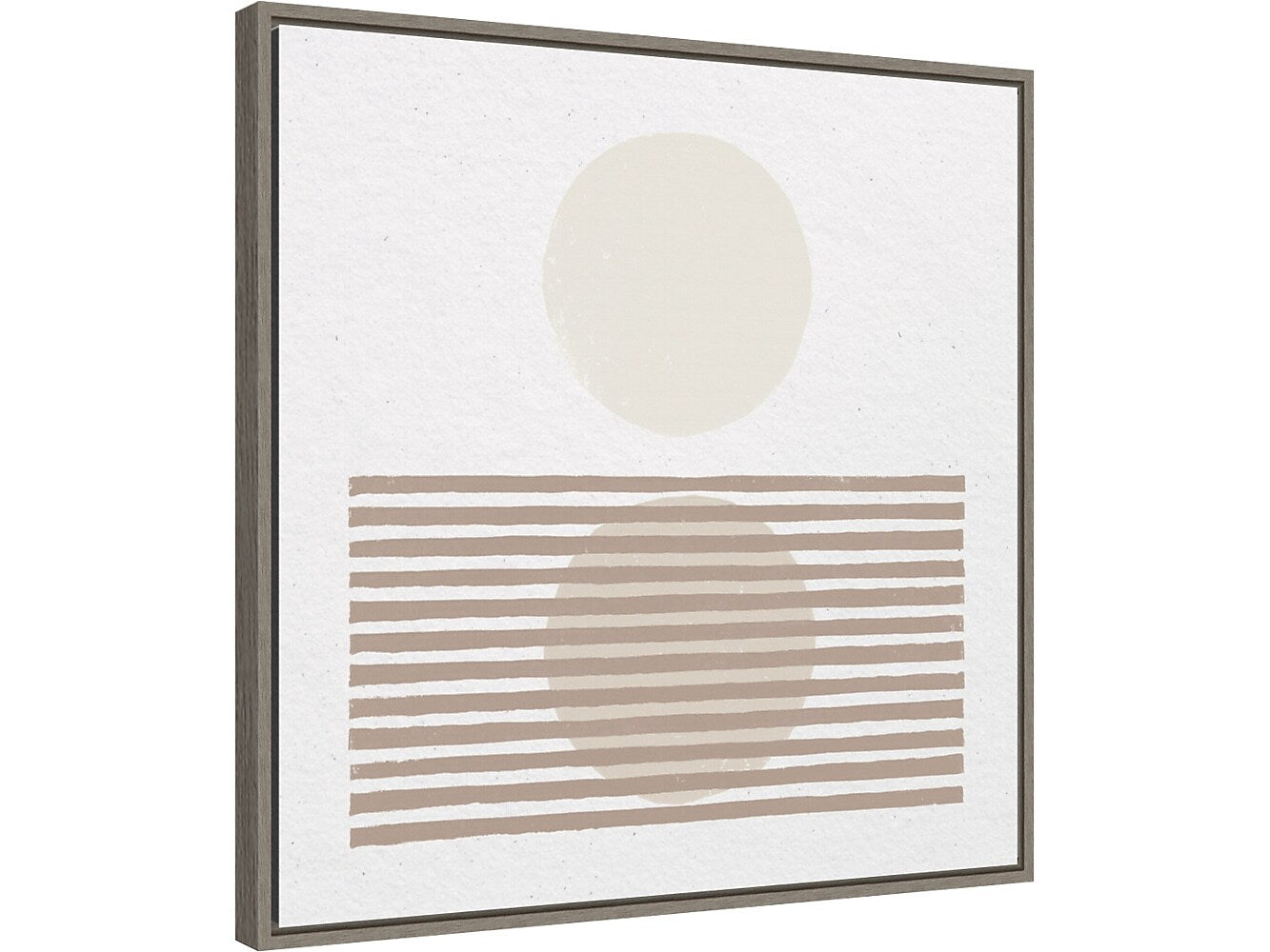 Amanti Art Reflection I Neutral, Canvas, 22" x 22" (A42675515249)
