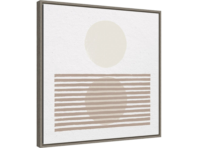 Amanti Art Reflection I Neutral, Canvas, 22" x 22" (A42675515249)