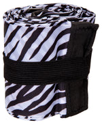 Naturally by Kingsley Nylon Toiletry Bag, Zebra (TC-68)