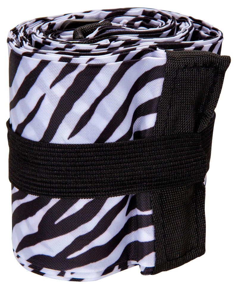 Naturally by Kingsley Nylon Toiletry Bag, Zebra (TC-68)