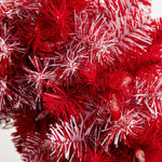 Nearly Natural 30-in Pre-Lit Artificial Candy Cane Christmas Tree with 100 Micro LED Lights (T4702)