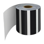 Carson Dellosa Education Rolled Straight Border, 2-1/4"x 65', Black and White Vertical Stripes, 3/Bundle (CD-108476-3)