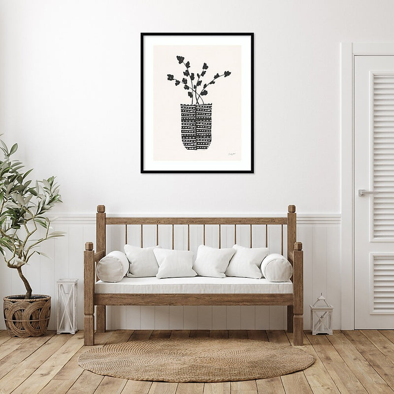 Amanti Art Shadow Vessel I by Courtney Prahl Wood Framed Wall Art Print, 33" x 41" (A42676882200)