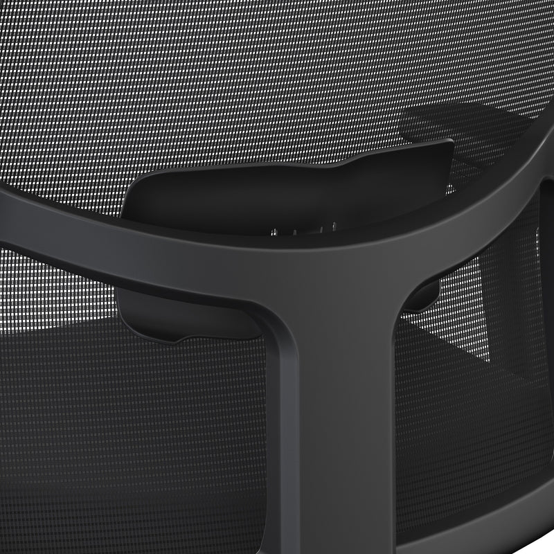 HON Ignition 2.0 Fabric Computer & Desk Big & Tall Chair, 450 lb. Capacity, Black (HONI2BTVMC10BTN)