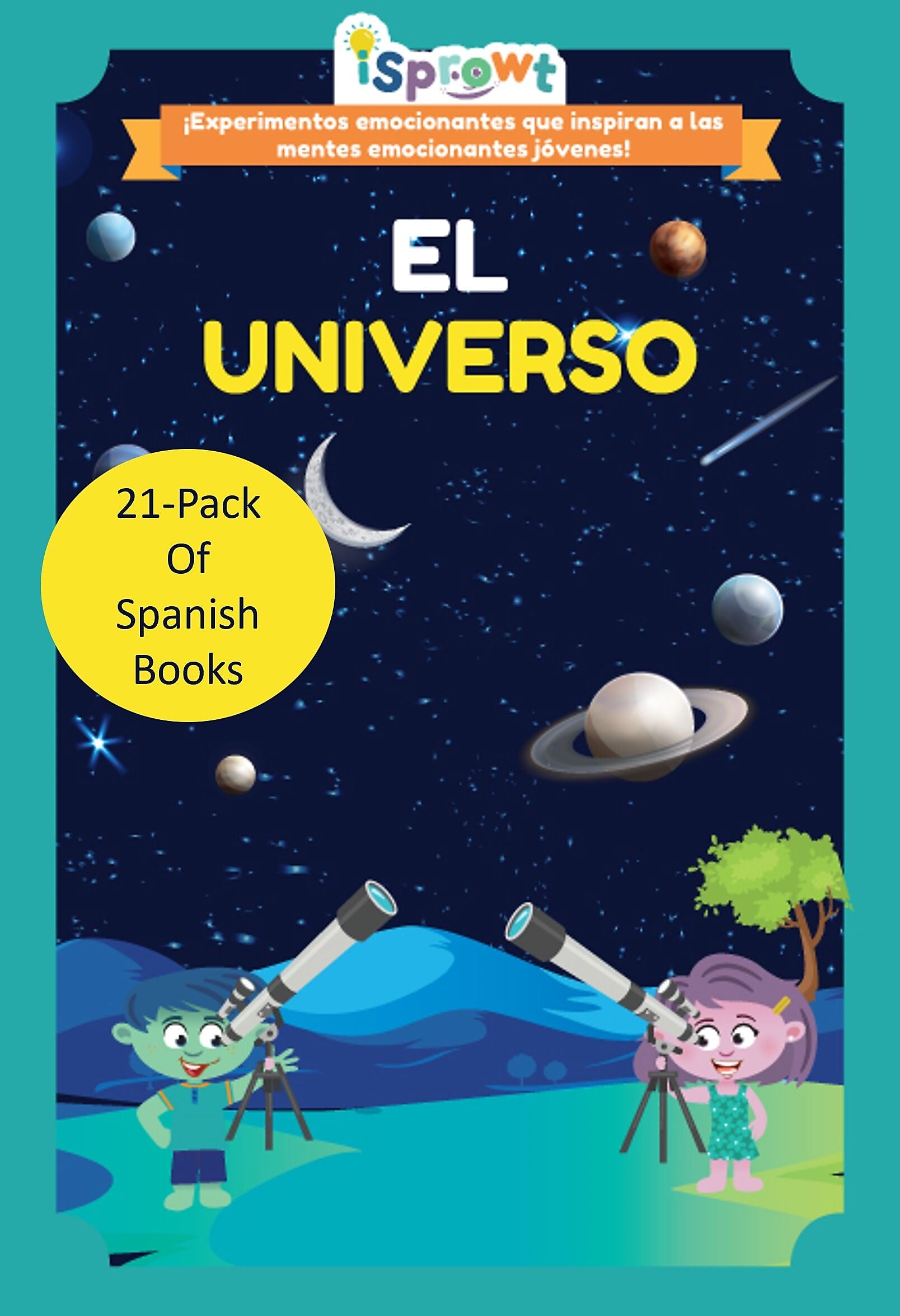 iSprowt Universe Spanish Translation Workbook Kit, Multicolor (785459614618)