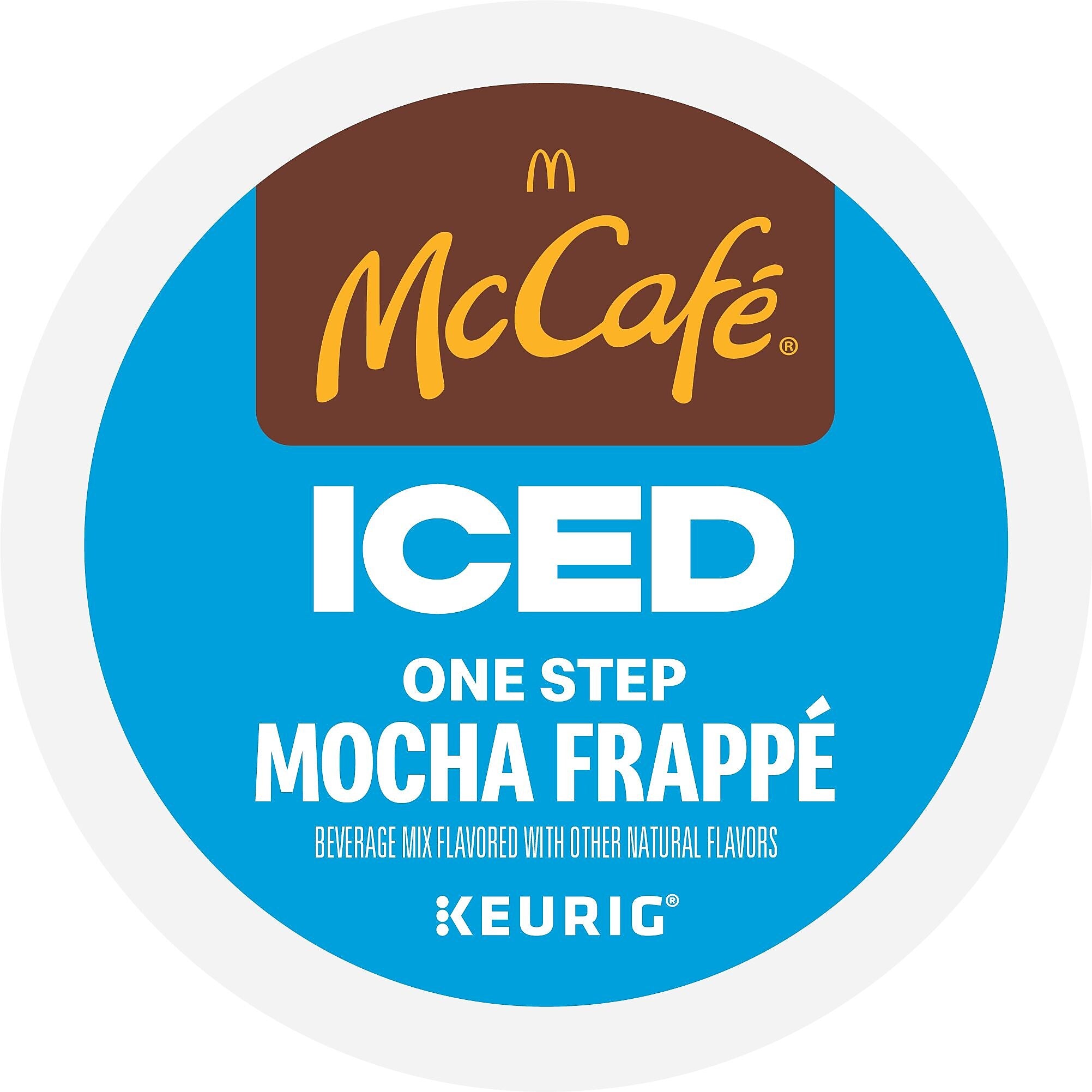 McCafe Mocha Frappe Iced Coffee Keurig® K-Cup® Pods, Medium Roast, 80/Carton (5000372394CT)