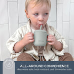 Dream Baby Kids Cup Snack Container, Seafoam Green (DB-L5032A)