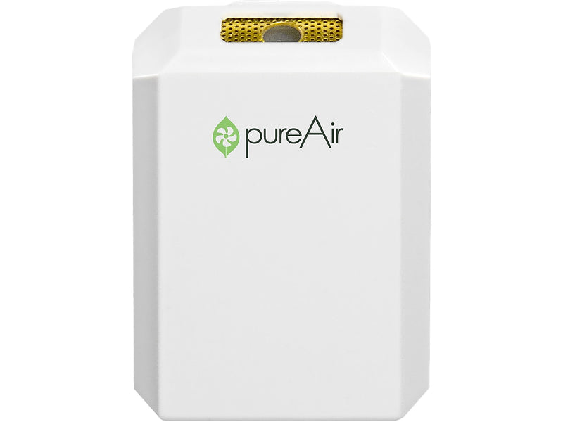 GreenTech Environmental pureAir Solo Ionic Wearable Air Purifier, White (1X4925)