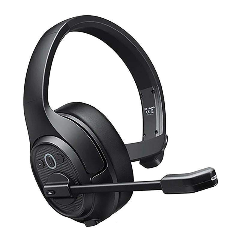 EKSAtelecom H1 Pro Telecom Bluetooth Headset, Black (T-AM01-03)