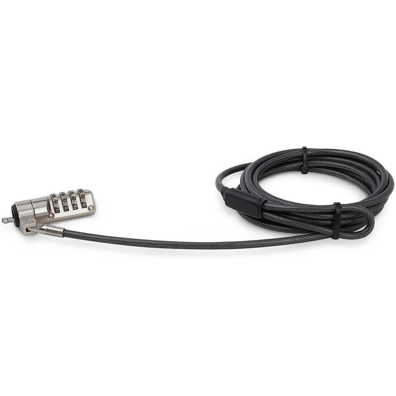 StarTech 4 Digit Combination Laptop/Desktop Security Cable Lock, 6.6 ft. (LTLOCK4D)