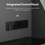 Flexispot Quick Install Series Solo Pro Sound Absorbing Privacy Booth, Black (EP1SB)