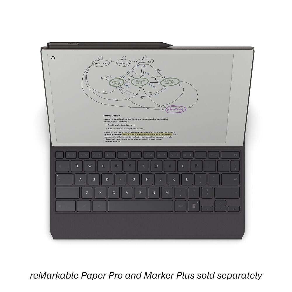reMarkable Mosaic TypeFolio Pro for Paper Pro, Basalt (RM08B-1002NW)