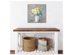 Amanti Art Touch of Spring I White Vase, Canvas, 22" x 22" (A42675516167)
