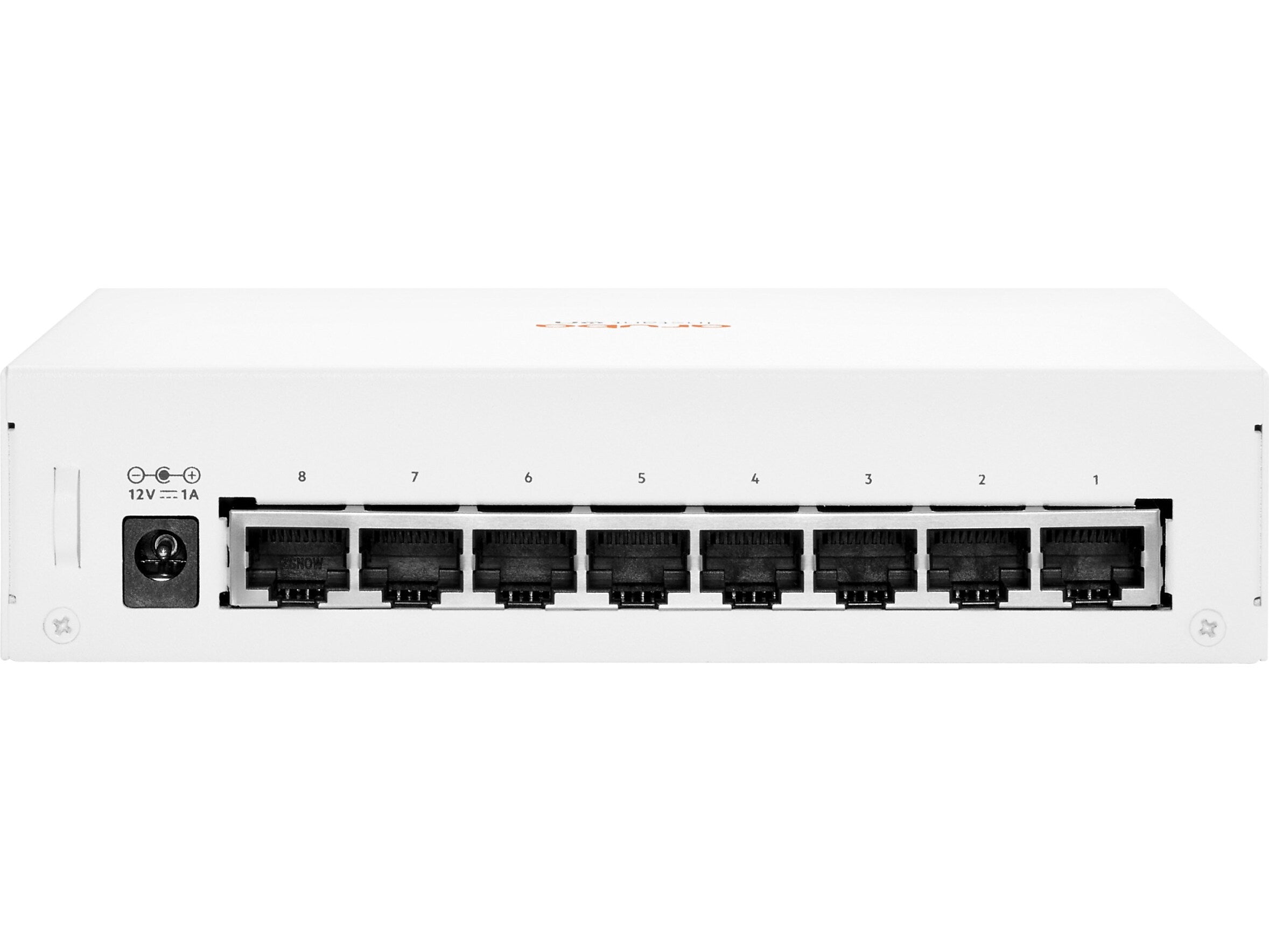 Aruba 1430 8-Port Gigabit Ethernet Unmanaged Switch, White (R8R45A#ABA)