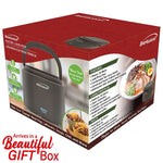 Brentwood ELB-600GRY Portable Electric Food Warmer, 0.625 Qt.