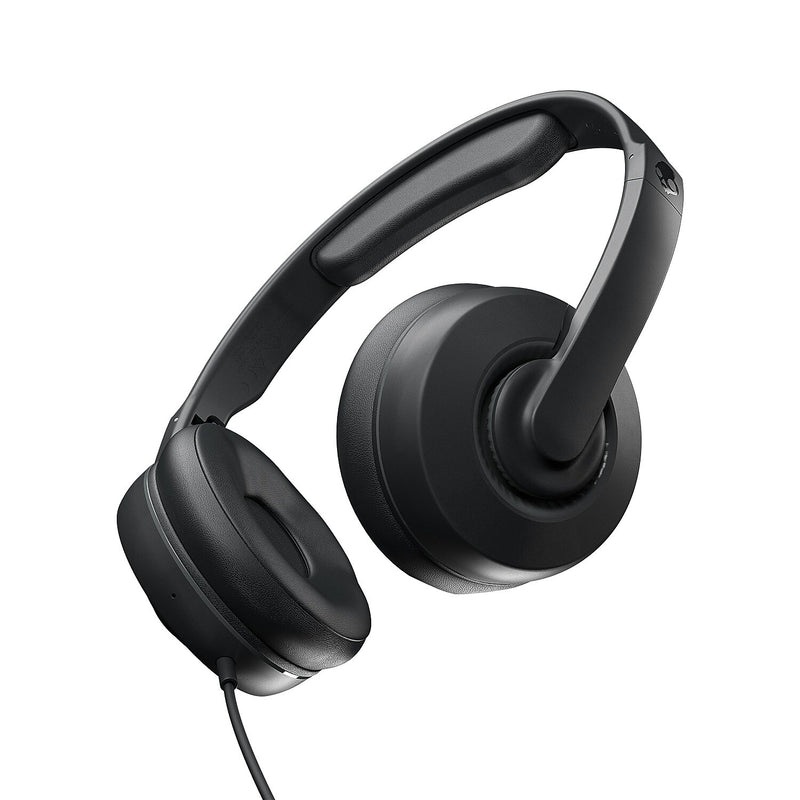 Skullcandy Cassette Junior Over-Ear Headphones with Microphone, Black (S5CSY-N003)