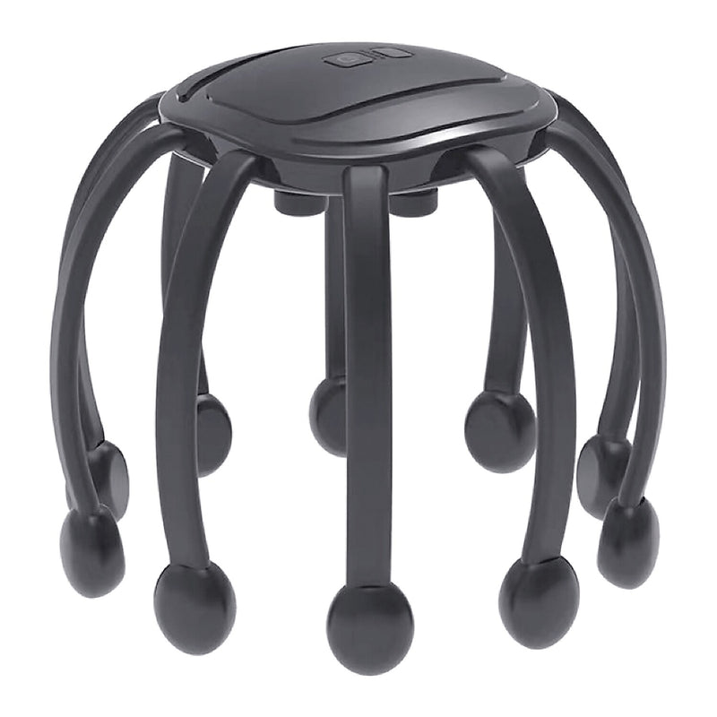 Azpen Bluetooth Head Massager with 360° Coverage, Black (HMB1400)