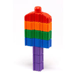Snapo Jr. Building Blocks Advanced Builder's Kit, 80 Pieces/Set (SNP3280)