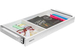 Mount-It! 2"H x 21"W Under-Desk Drawer, White (MI-7294WHT)