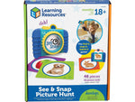 Learning Resources See & Snap Picture Hunt, Assorted Colors, 46 Pieces/Set (LER3062)