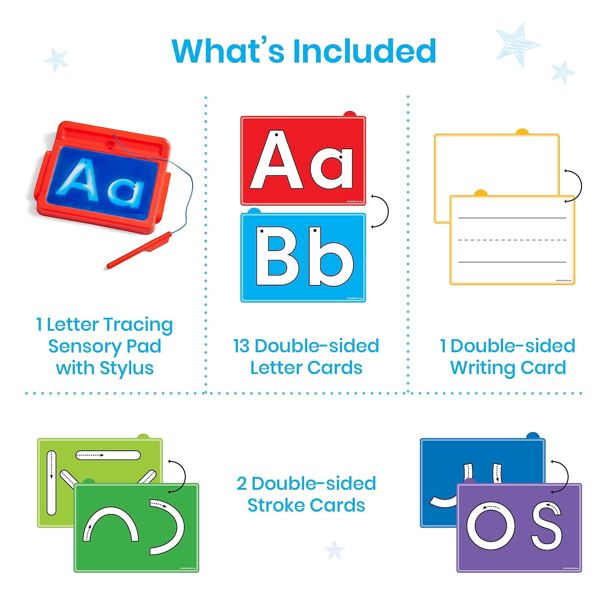 hand2mind Letter Tracing Sensory Pad