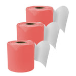 Carson Dellosa Education Rolled Scalloped Bulletin Board Border, 3" x 65', Salmon, 3/Bundle (CD-108528-3)