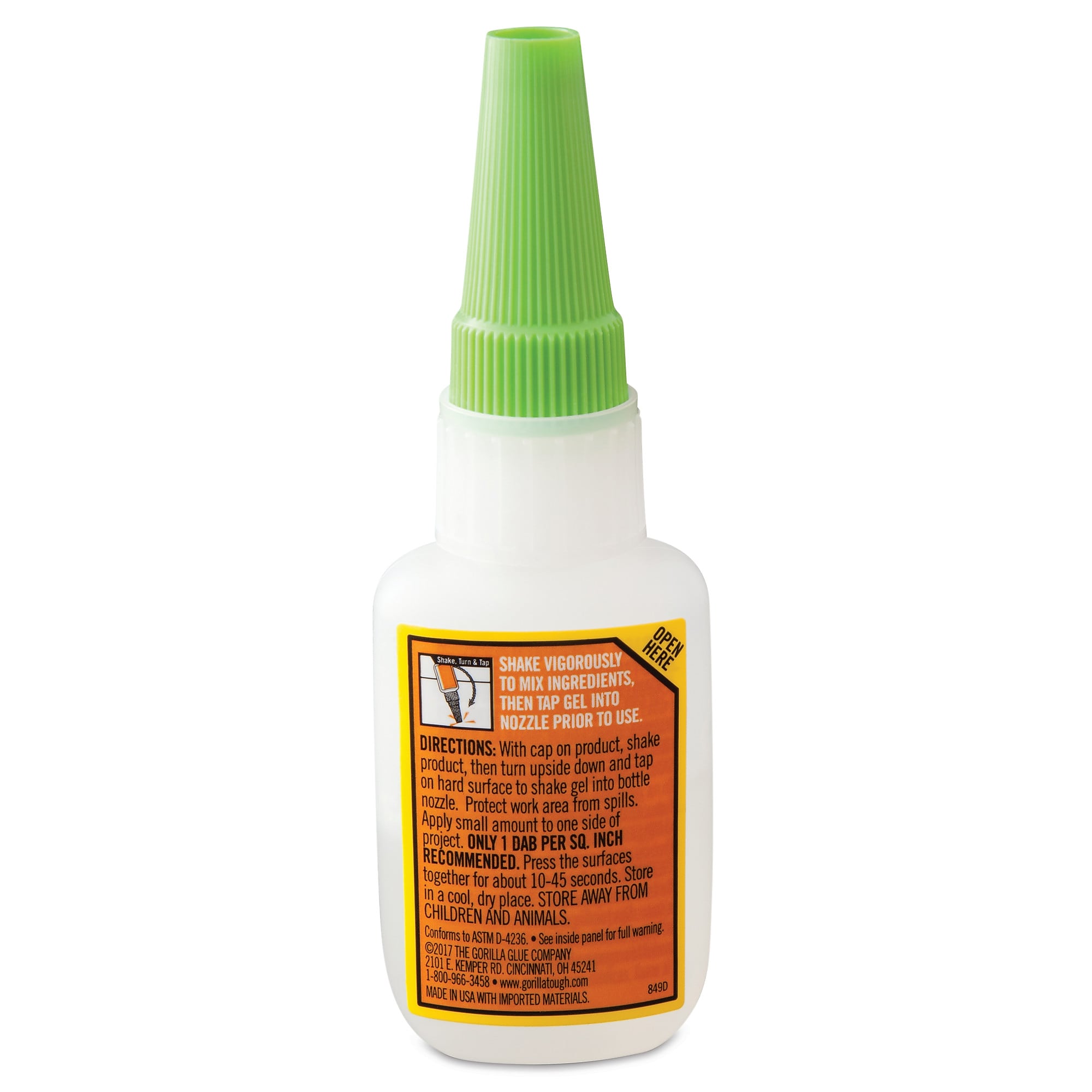 GLUE,SUPR GEL,15G,4CT,CLR