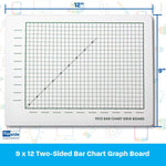Flipside Bar Chart Graph Board Set, 12" x 9", 24/Pack (44159)