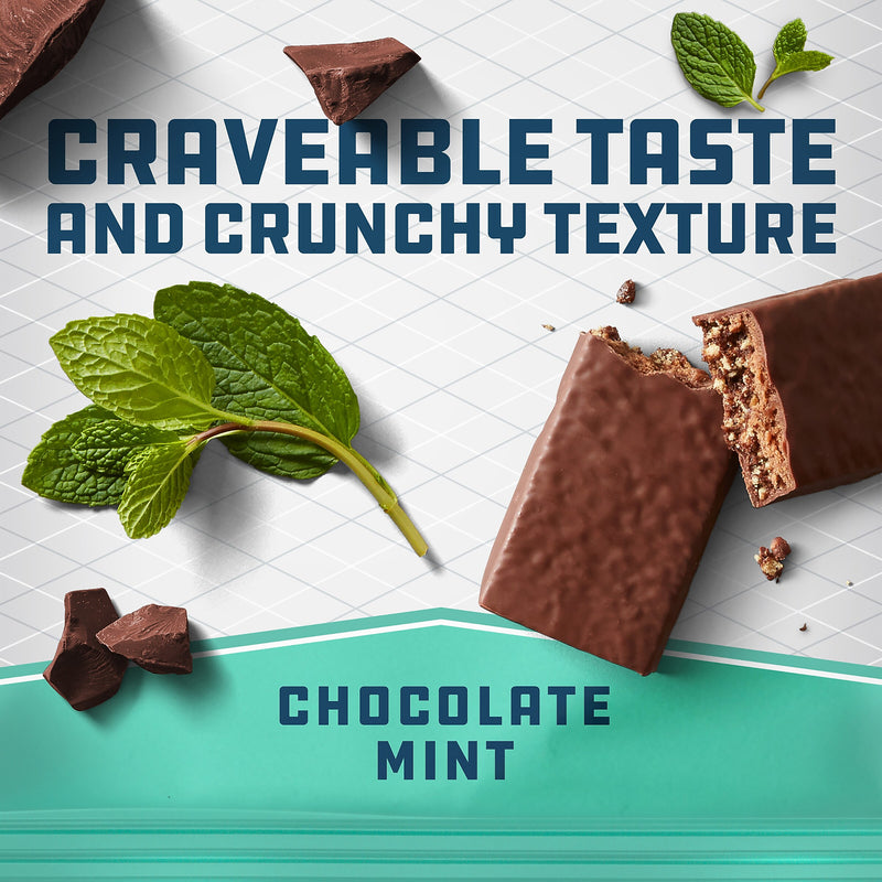 Clif Bar Builder's Chocolate Mint Protein Bar, 2.4 oz., 12 Bars/Box (CCC160044)