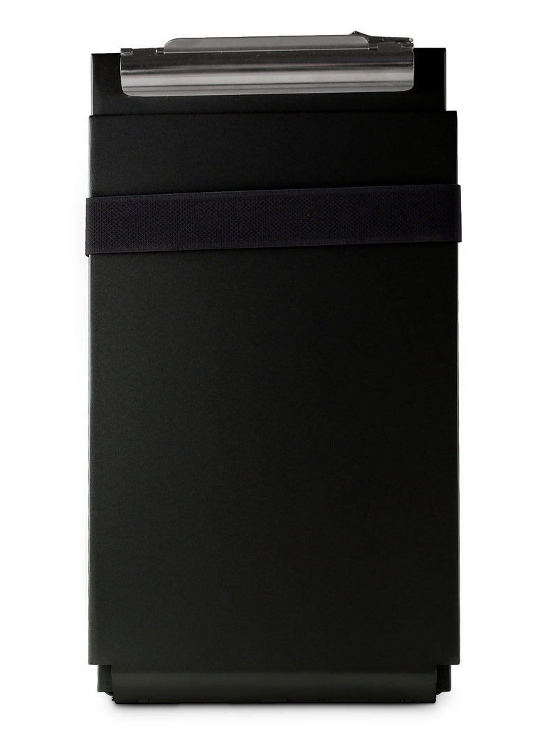 Saunders Citation Holder Aluminum Clipboard, Letter Size, Black, (12206)
