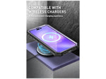 i-Blason ArmorBox Metallic Purple Rugged Case for iPhone 14 Pro (iPhone2022Pro-6.1-Armorbox-SP-Mauve)