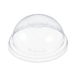 Plastic Dome Lid, Fits 9 oz to 10 oz Cold Cups, Clear, 1,000/Carton