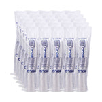 Dome-Top Cold Cup Lids, Fits 2.5 oz to 9 oz Cold Cups, Plastic, Clear, 2,500/Carton