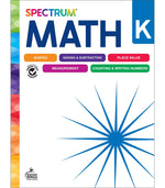 Carson-Dellosa Spectrum Math Workbook, Grade K