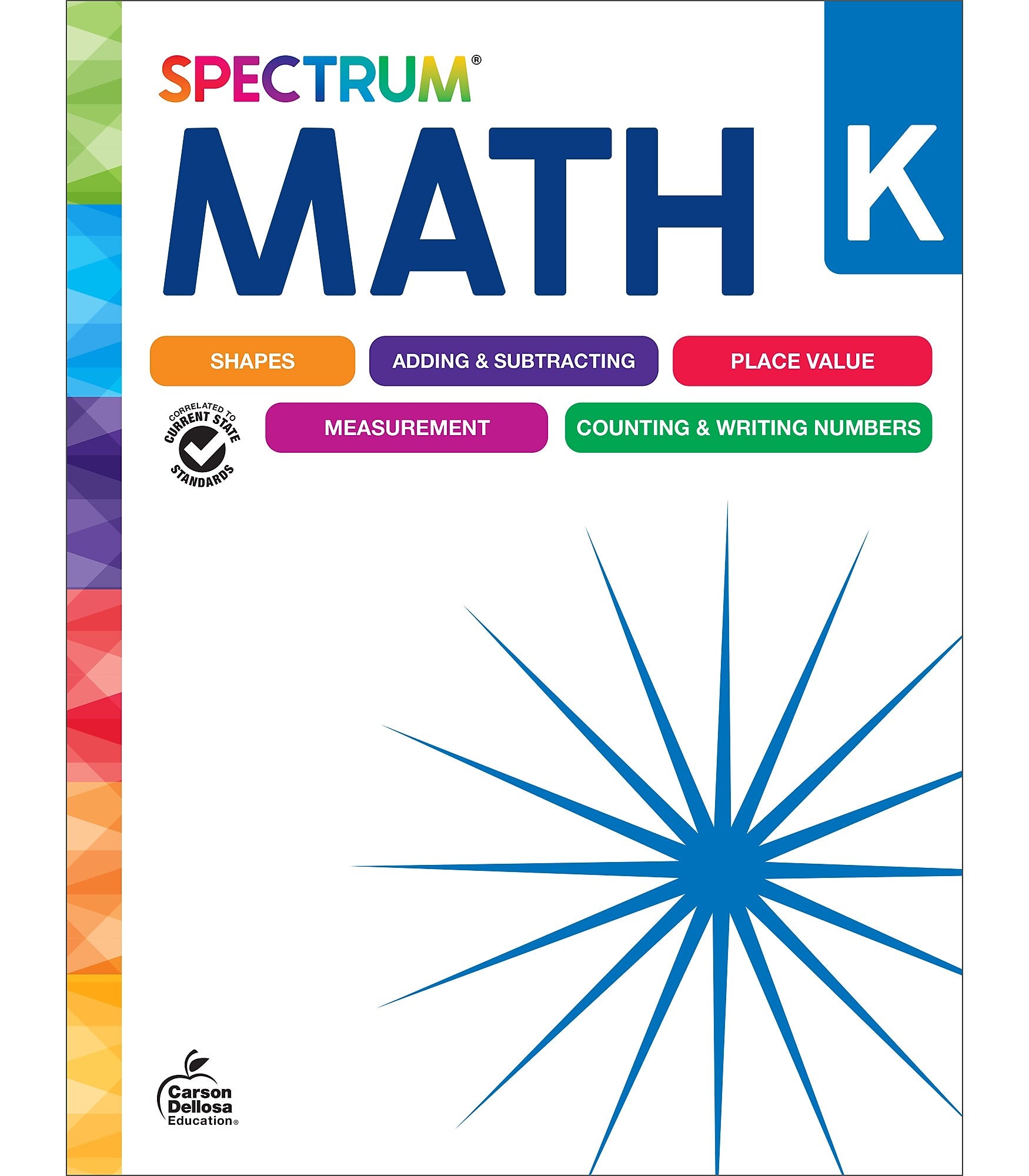 Carson-Dellosa Spectrum Math Workbook, Grade K