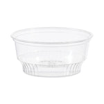 SoloServe Dome Cup Lids, Fits 5 oz to 8 oz Containers, Plastic, Clear, 50/Pack, 20 Packs/Carton
