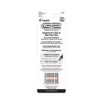 G2 Premium Gel Pen, Retractable, Fine 0.7 mm, Black Ink, Smoke/Black Barrel, 2/Pack