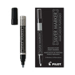 Creative Art And Crafts Marker, Medium Brush Tip, Silver
