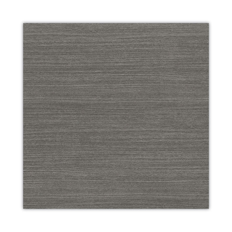 Alera Valencia Series Hutch with Doors, 4 Compartments, 70.63w x 15d x 35.38h, Gray