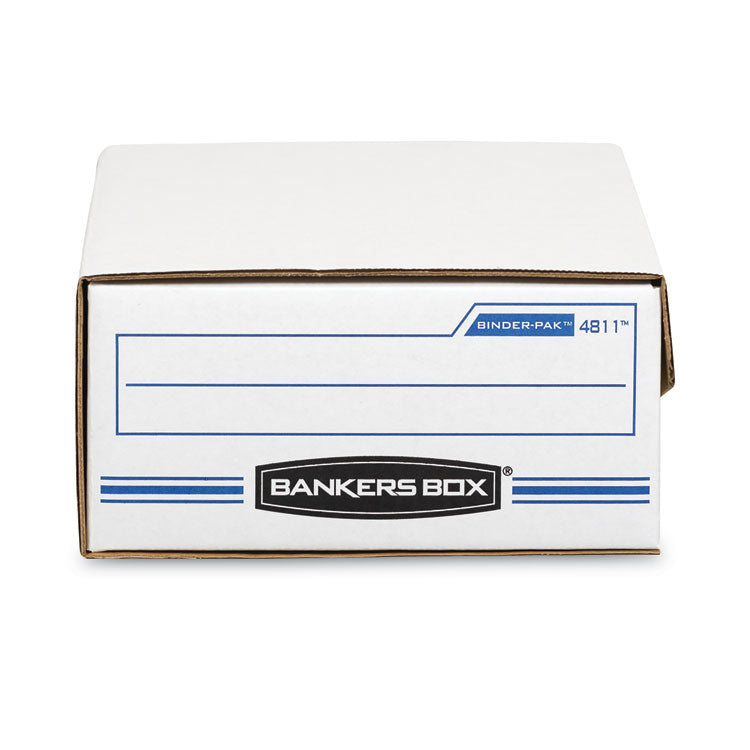 Liberty Binder-Pak, Letter Files, 9.13" X 11.38" X 4.38", White/blue