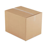 Fixed-Depth Brown Corrugated Shipping Boxes, Regular Slotted Container (RSC), Small, 6" x 8" x 5", Brown Kraft, 25/Bundle