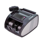 Bill Counter with Counterfeit Detection, 1,200 Bills/min, 11.41 x 9.45 x 8.66, Charcoal Gray