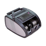 Bill Counter with Counterfeit Detection, 1,200 Bills/min, 11.41 x 9.45 x 8.66, Charcoal Gray