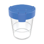 deflecto No Spill Paint Cup, 3.46 w x 3.93 h, Blue