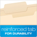 Pendaflex File Folder, 1-Tab, Letter Size, Manila, 100/Box (R752 1/3-2)