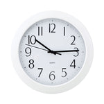 Whisper Quiet Clock, 12" Overall Diameter, White Case, 1 Aa (sold Separately)