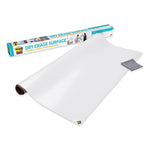 Dry Erase Surface, Laminate Film, 72" x 7 mil x 48", White